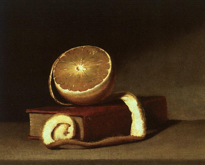 Raphaelle Peale Still Life with Orange and Book Germany oil painting art